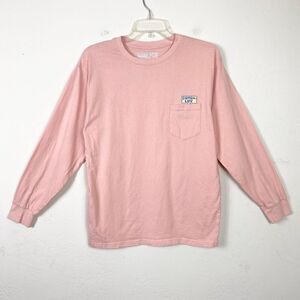 Dutch Bros Coffee Since 1992 Pink Dutch Luv Long Sleeve Graphic Tshirt Size S